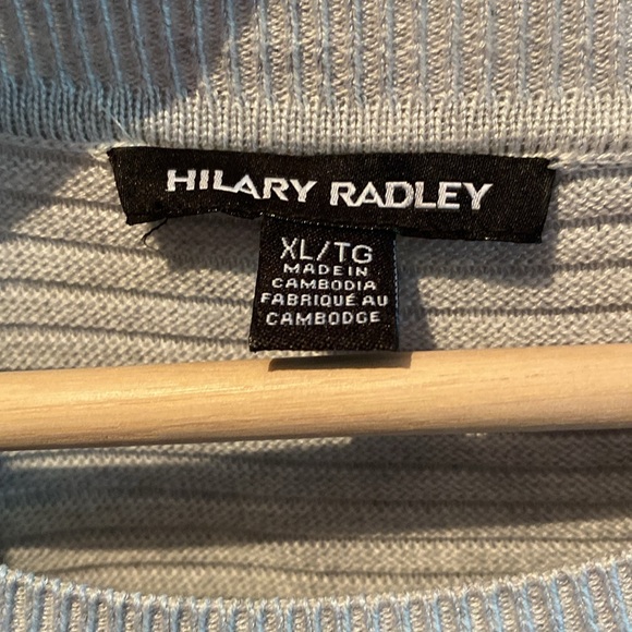 Hilary Radley light sweater with built in shirt - Picture 4 of 5
